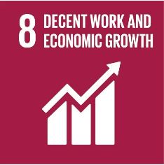 decent work and economic growth icon