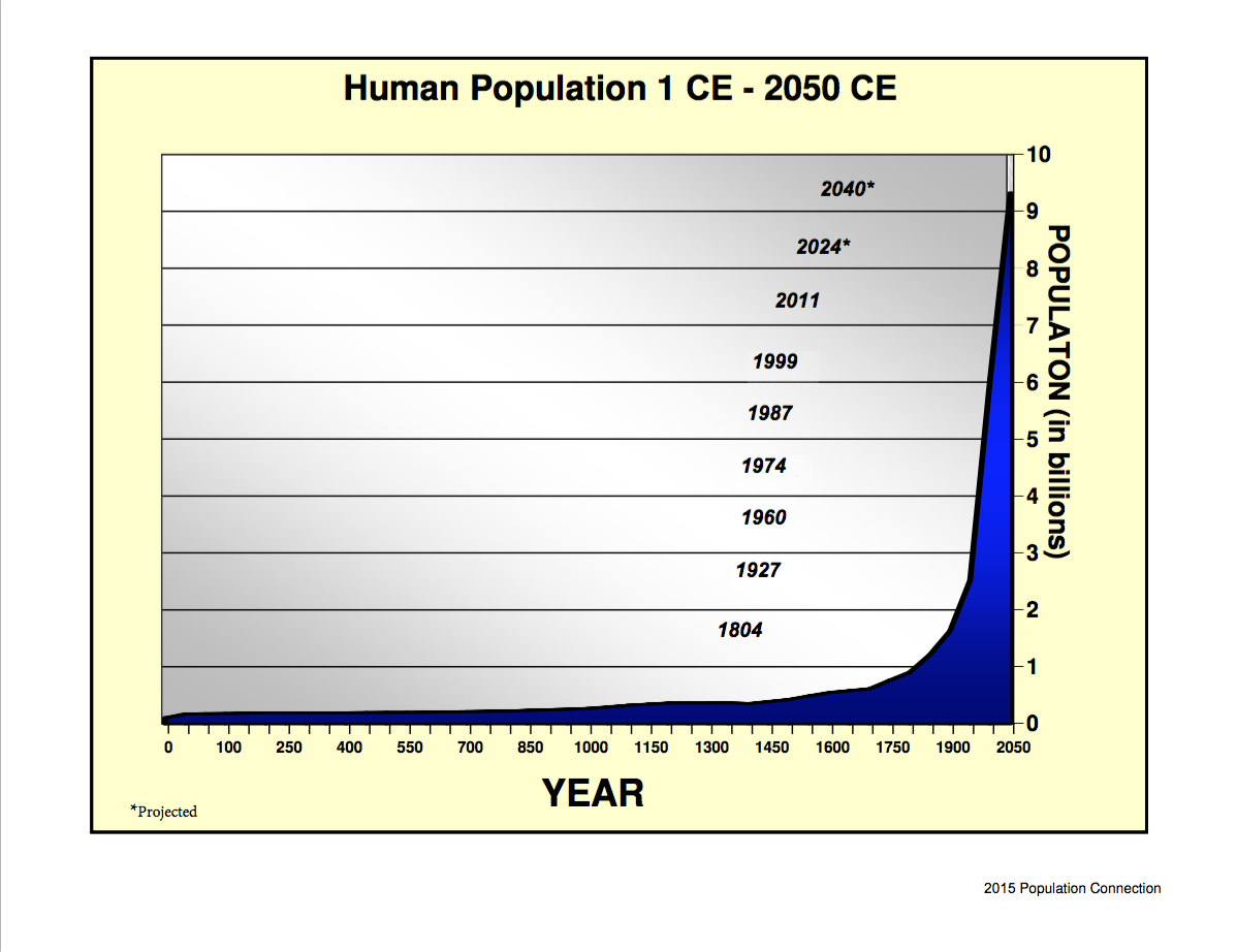 human population 0 ad