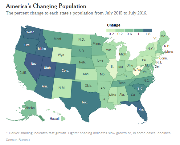 Map of America’s Changing Demographics