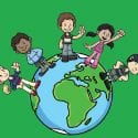 Unit for elementary grades covers how we count populations of humans locally and globally