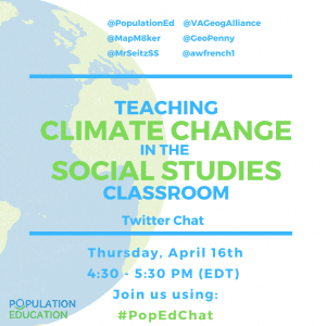 Teaching Climate Change in the Social Studies Classroom Twitter Chat