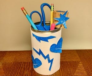 Elementary students can turn trash into treasure by reusing old items in the classroom activity Waste Not Want Not