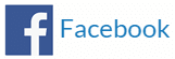 Facebook icon and hyperlink text