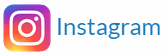 Instagram icon and hyperlink text