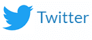Twitter icon and hyperlink text