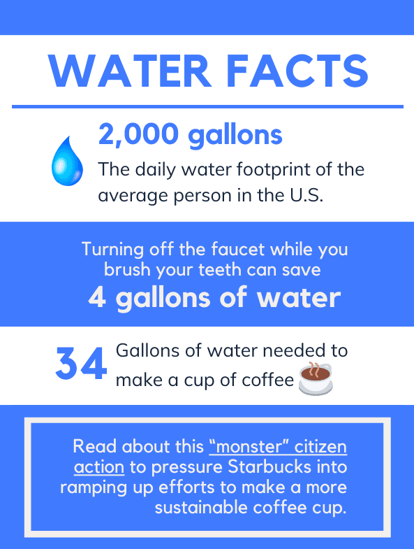 How To Calculate the Water Footprint of Different Products - Population  Education