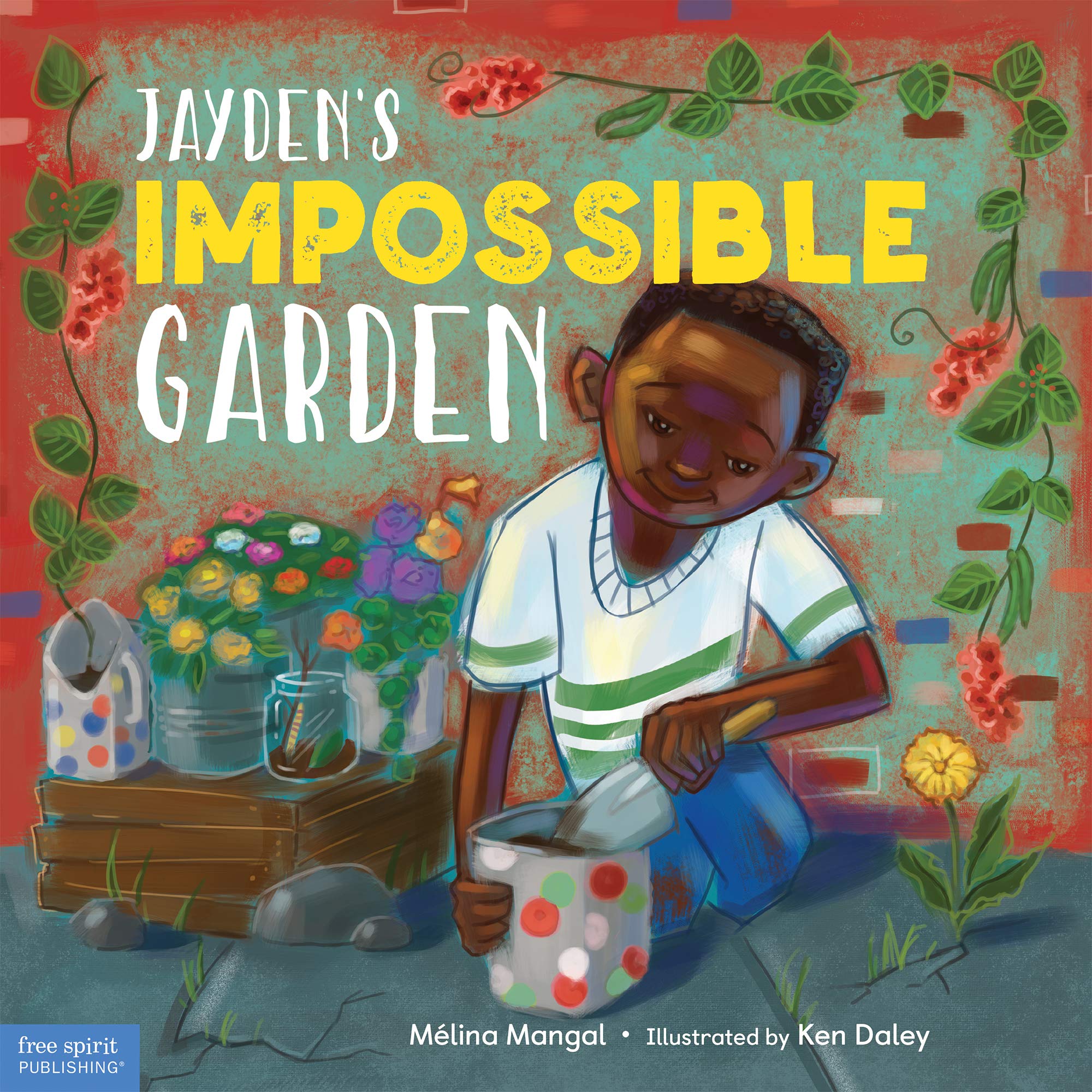 Book cover - Jayden's Impossible Garden by Mélina Mangal