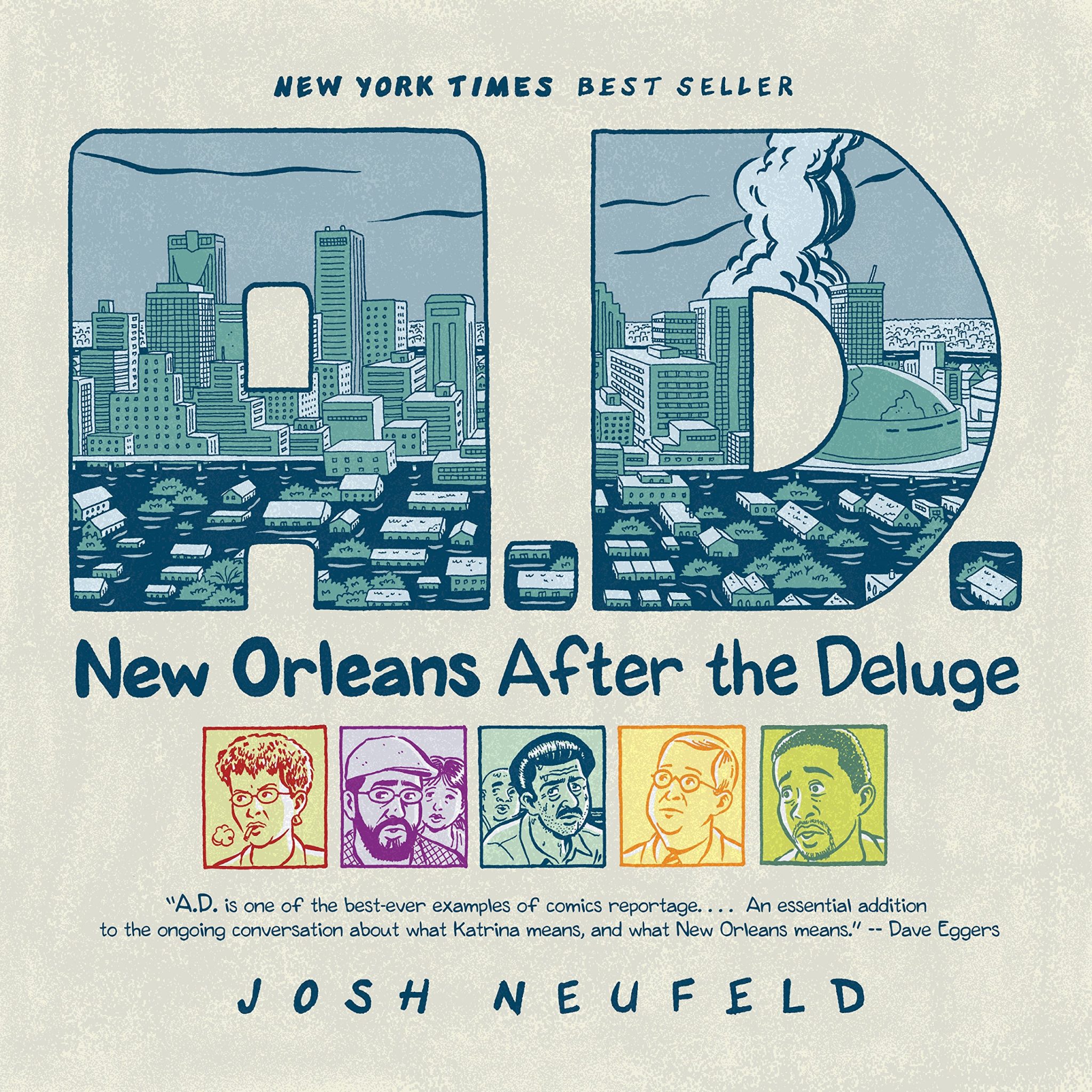 A.D.: New Orleans After the Deluge by Josh Neufeld book cover