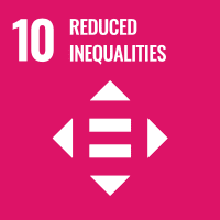 UN SDG 10 Reduced Inequalities logo