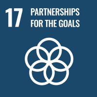 UN SDG 17 Partnerships for the Goals logo