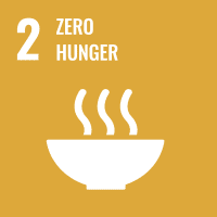 UN SDG 2 Zero Hunger logo