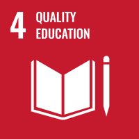 UN SDG 4 Quality Education logo