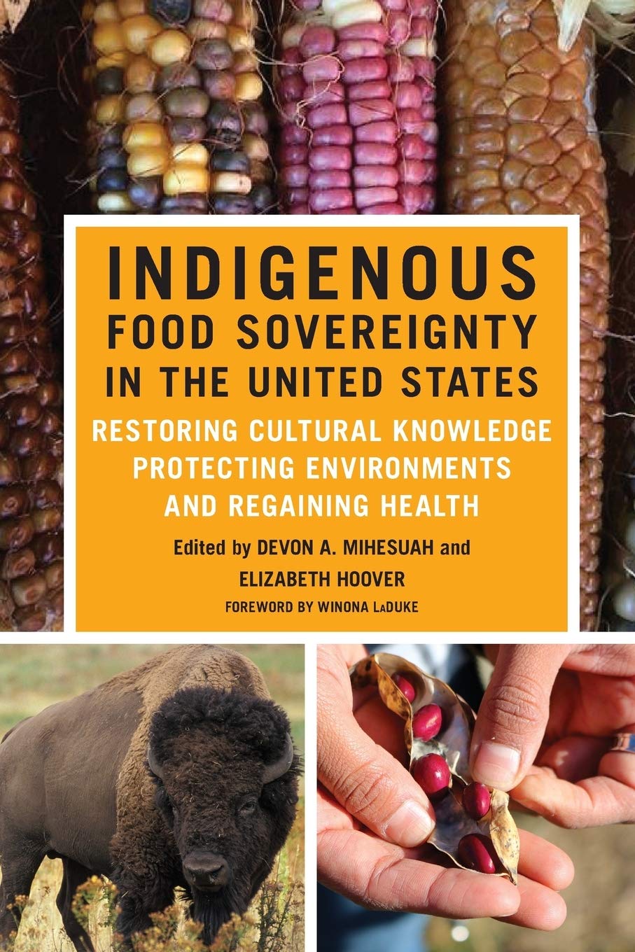 "Indigenous Food Sovereignty in the United States" book cover
