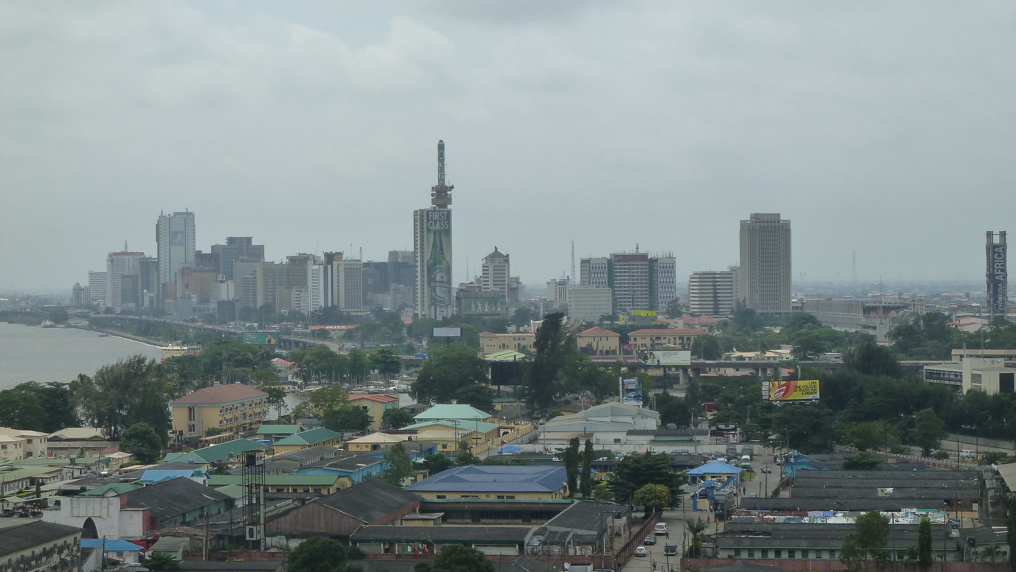 Cityscape of Lagos, Nigeria