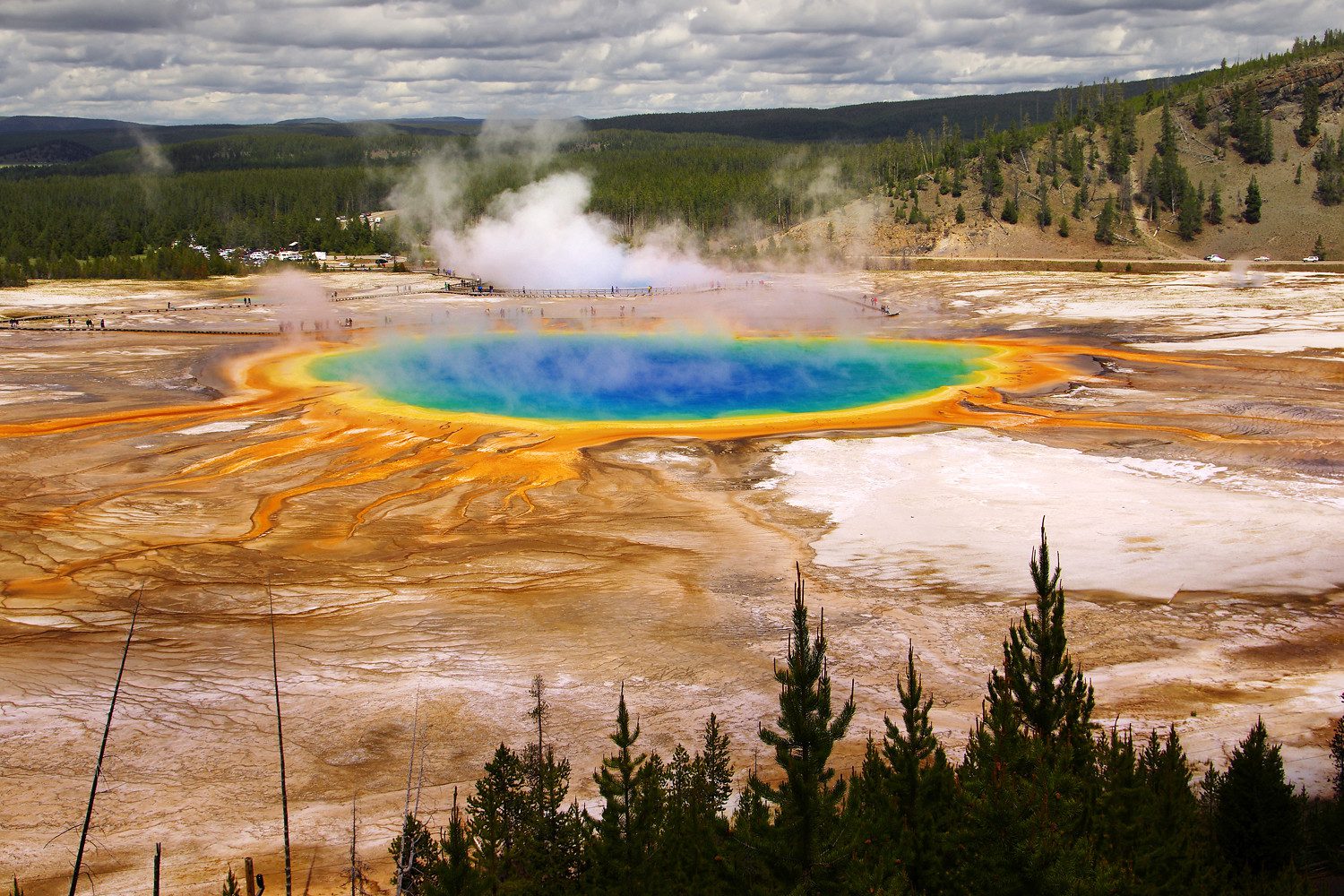 Grand Prismatic Spring, Yellowstone National Park