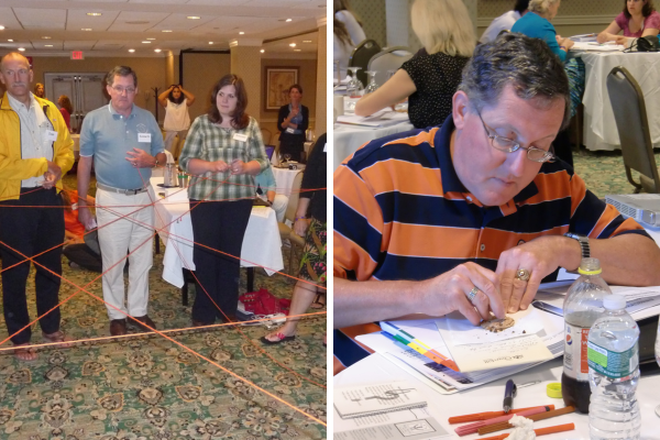 Kenneth while attending the train-the-trainer Leadership Institute in 2011.