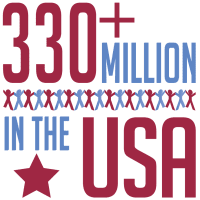 Curriculum logo for 330+ Million in the USA